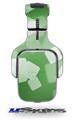 Bokeh Squared Green Decal Style Skin (fits Tritton AX Pro Gaming Headphones - HEADPHONES NOT INCLUDED) 