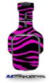 Pink Zebra Decal Style Skin (fits Tritton AX Pro Gaming Headphones - HEADPHONES NOT INCLUDED) 