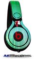 WraptorSkinz Skin Decal Wrap compatible with Beats Mixr Headphones Bent Light Greenish Skin Only (HEADPHONES NOT INCLUDED)