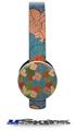 Flowers Pattern 01 Decal Style Skin (fits Sol Republic Tracks Headphones - HEADPHONES NOT INCLUDED) 