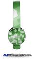 Bokeh Squared Green Decal Style Skin (fits Sol Republic Tracks Headphones - HEADPHONES NOT INCLUDED) 